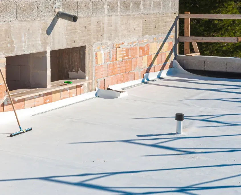 Tpo roof with tools