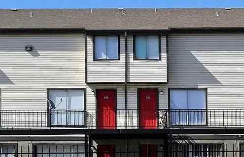 apartment building shingle roof