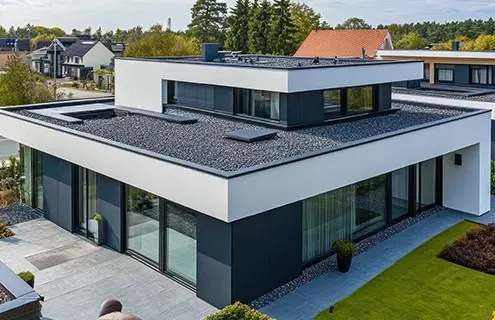 ballasted membrane roofing system