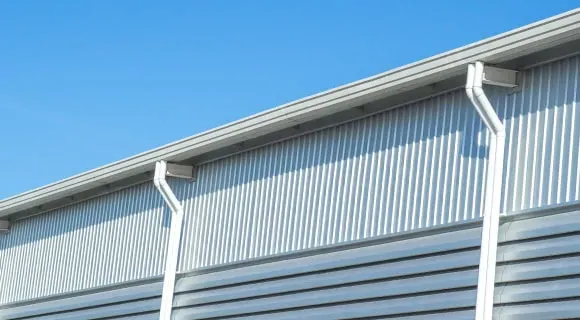 commercial gutters downspouts