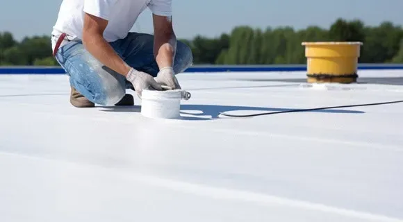 commercial low slope roof maintenance program