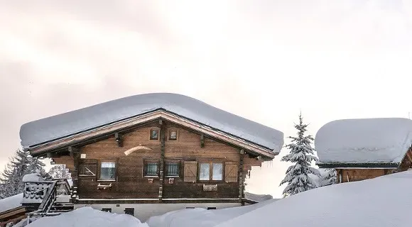 excessive snow accumulation