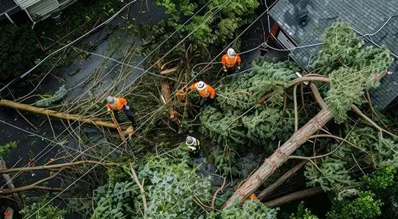 fallen tree removal