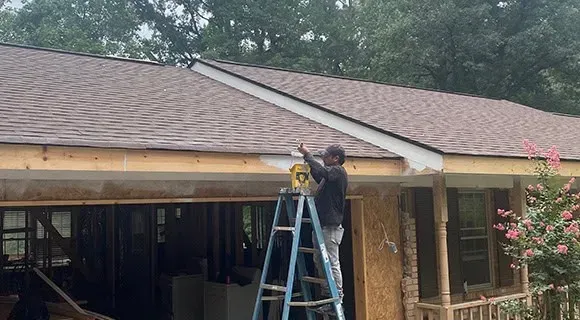 fascia board installation painting