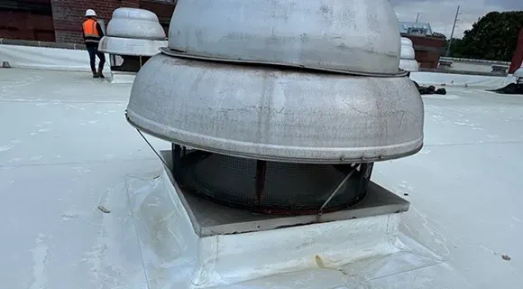 flat roof penetration inspection