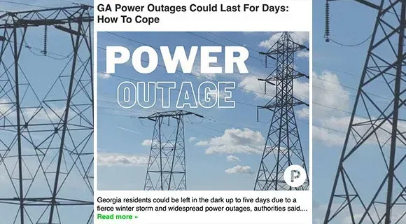 georgia power outages