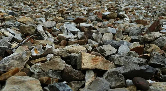 gravel stone ballast