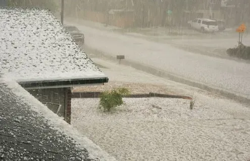 hail storm damage