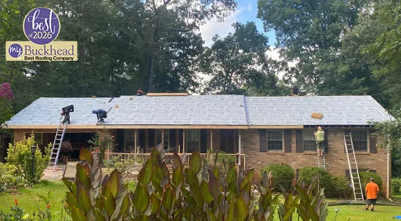 installed residential roofing underlayment moisture barrier