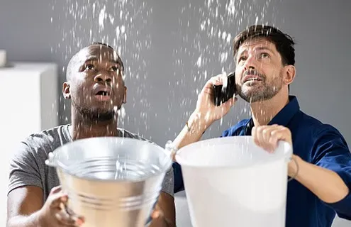 leaking roof when to call a roofer