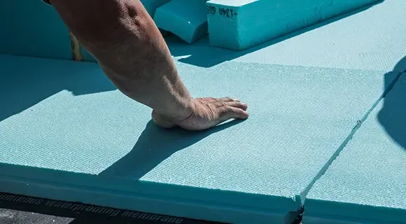 low slope roof insulation