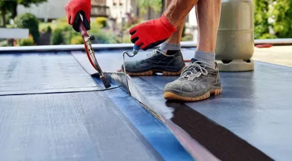 low slope roof repair and maintenance