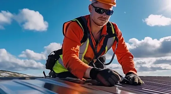 metal roof leak inspection