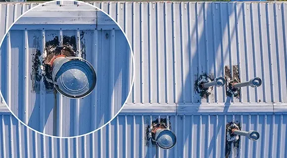 metal roof rust corrosion