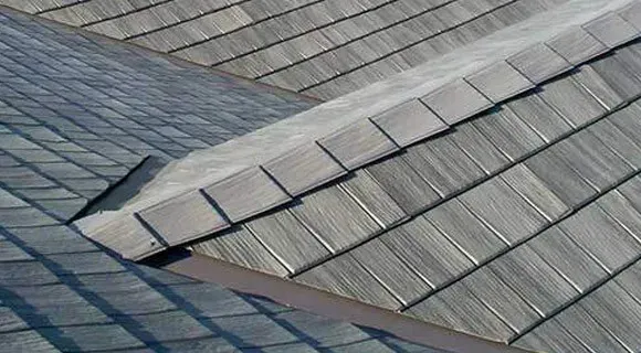 metal shingle roofing