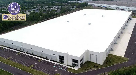 new image roofing atlanta commercial flat roof with slope