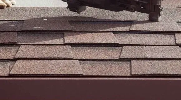 overlapping shingle installation
