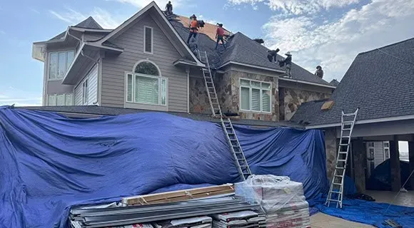professional roof replacement