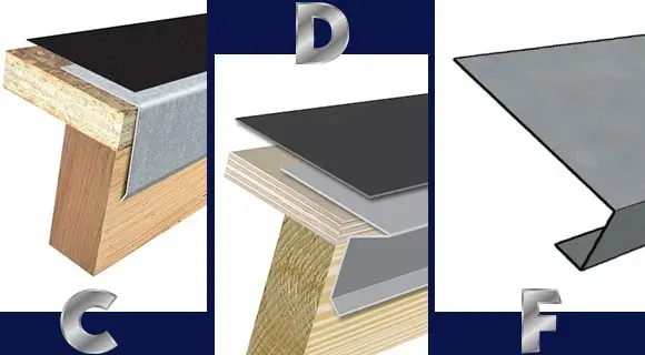 residential drip edge types