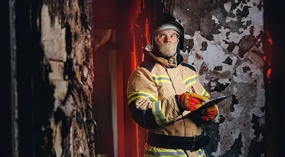 residential fire damage inspector