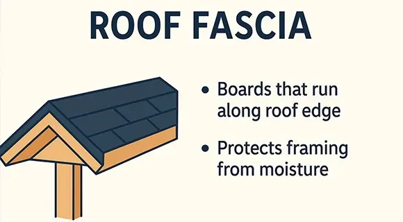 residential roof fascia infographic