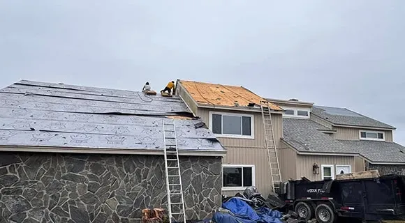 residential roof tearoff replacement cost