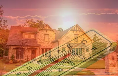 residential roofs in extreme heat