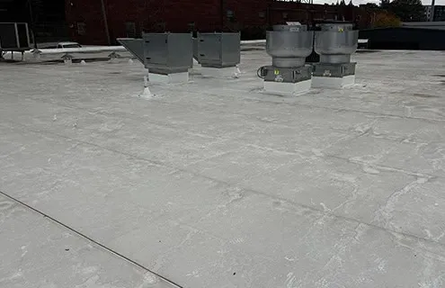 restaurant flat roof vents and penetrations