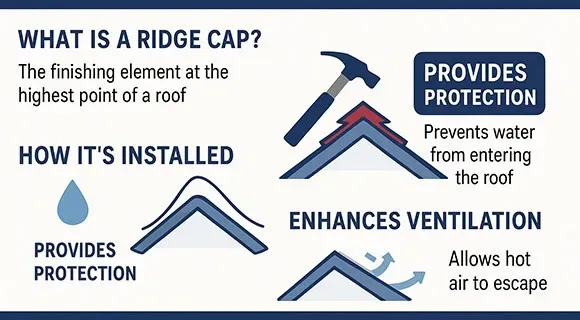 ridge cap infographic