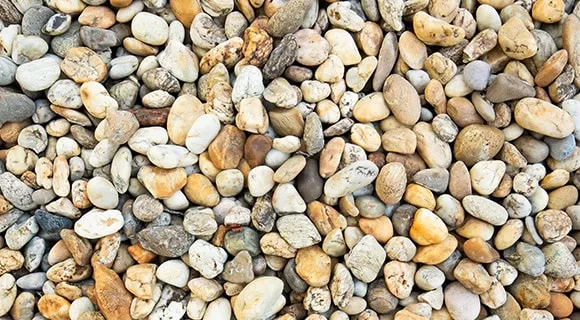 river rock ballast