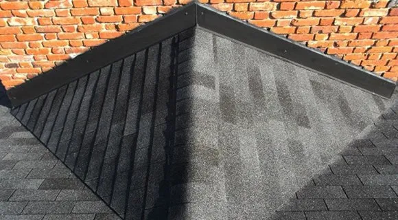 roof chimney cricket structure