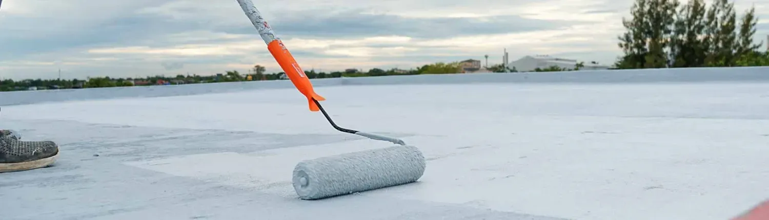 roof coating with silicone