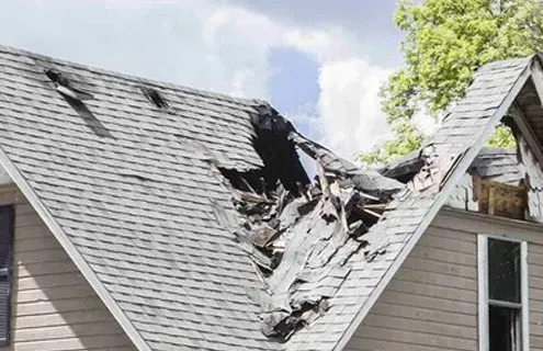 roof damage insurance claim