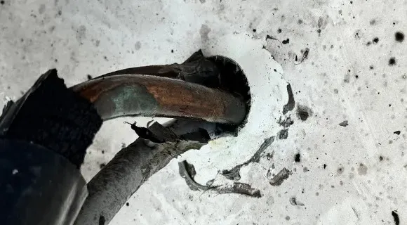 roof penetration damaged flashing