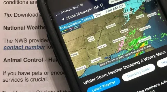 weather channel app